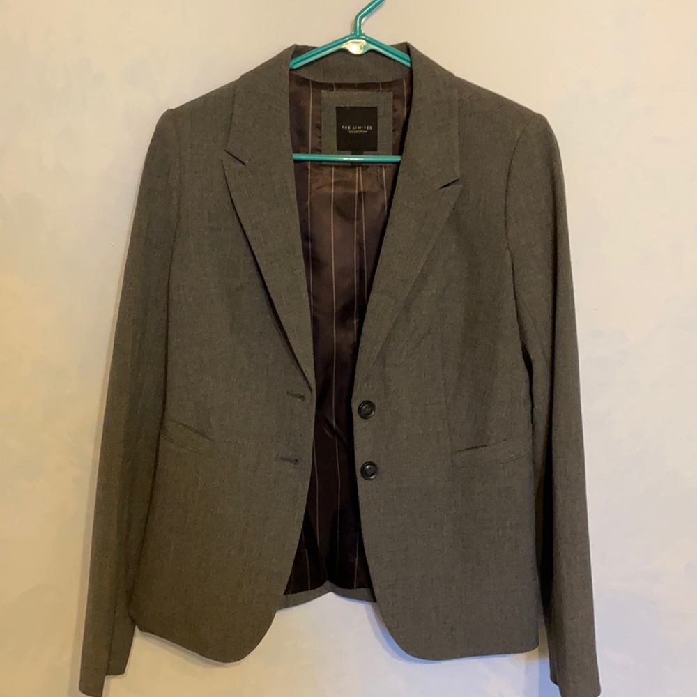 The Limited Gray Blazer
